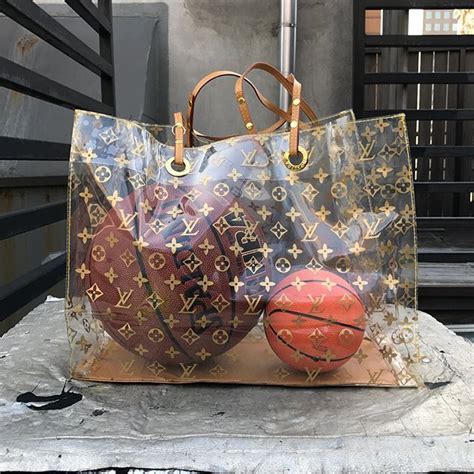 pvc louis vuitton bag|louis vuitton plastic tote bag.